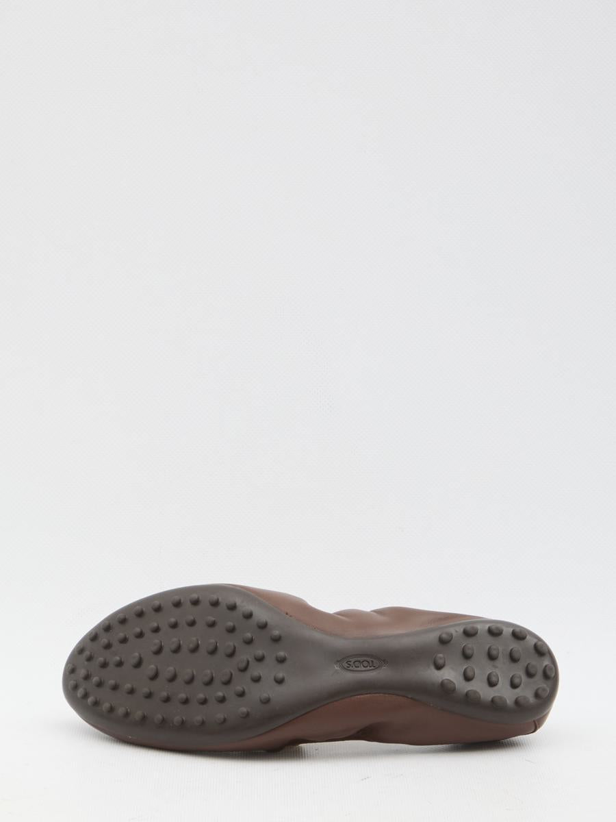 Ballet Flats Wit Eyelets