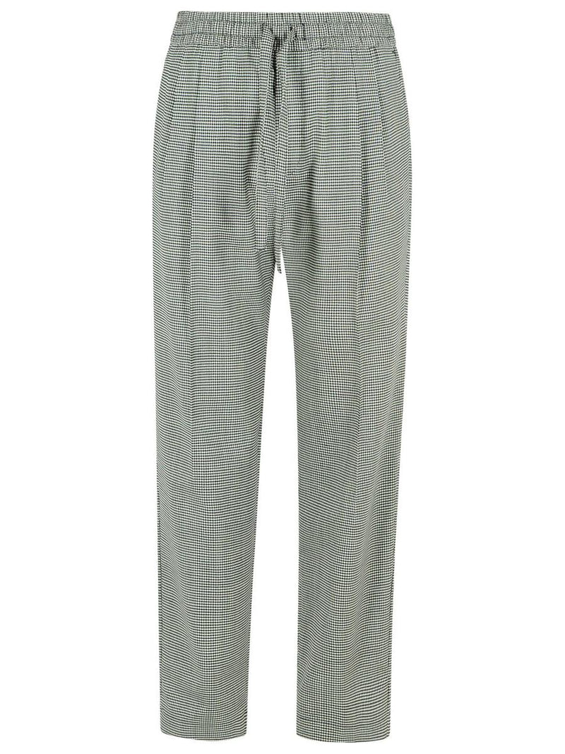 Dolce & Gabbana Two-Tone Virgin Wool Trousers