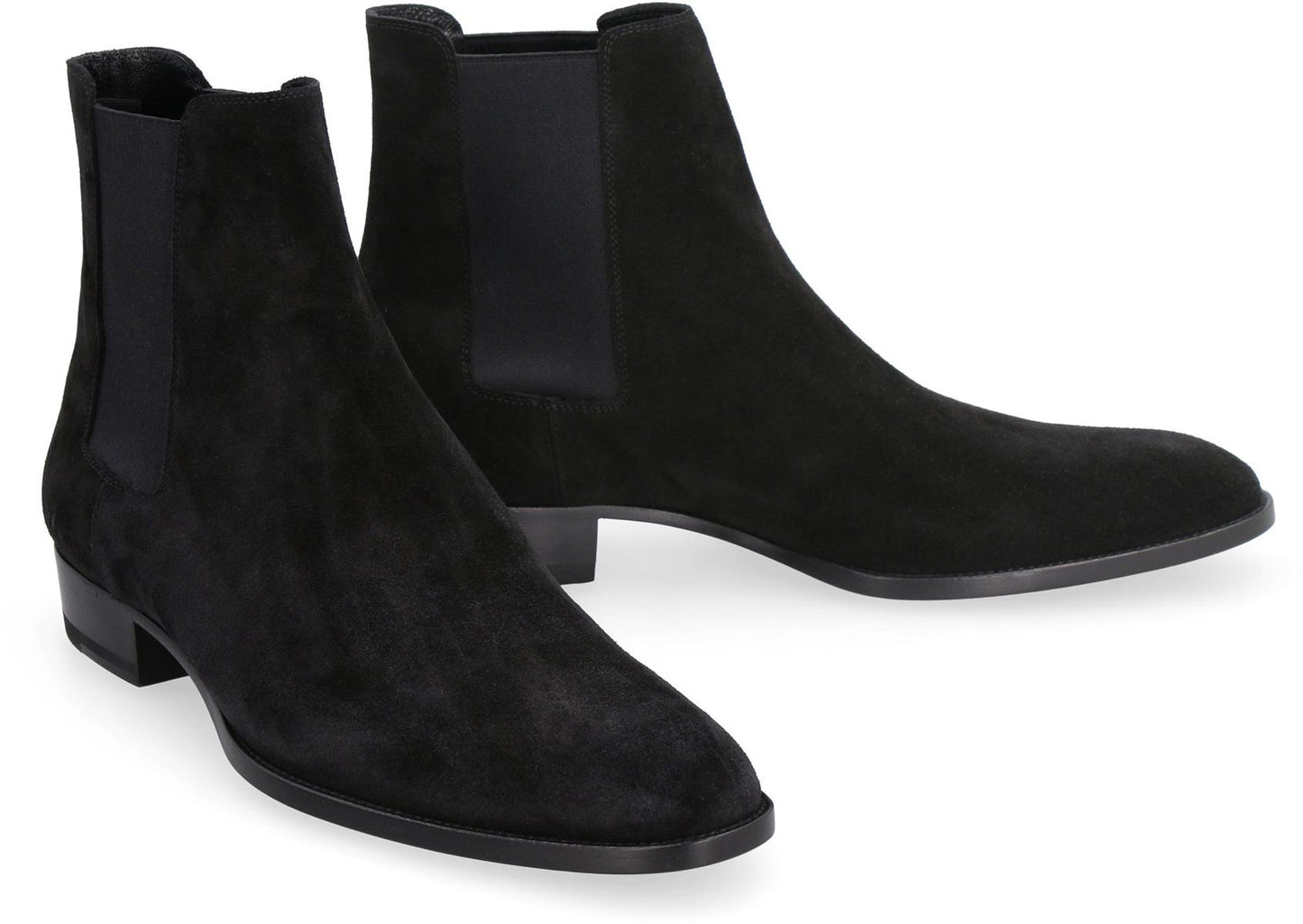 Saint Laurent Wyatt 30 Suede Chelsea Boots
