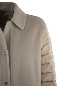 Herno Coat With Down Sleeves