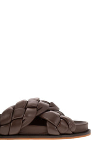 Fabiana Filippi Braided Leather Fussbett Sandal
