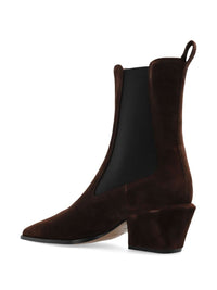 Paris Texas Brown Suede Ankle Boots