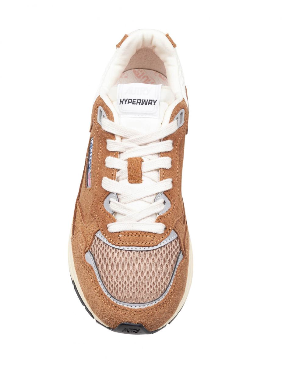 Autry Suede And Mesh Sneakers