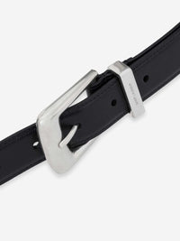 Saint Laurent Monogram Leather Belt