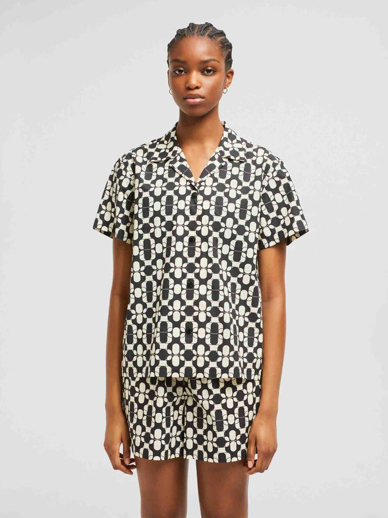 Moncler Cotton Printed Shirt