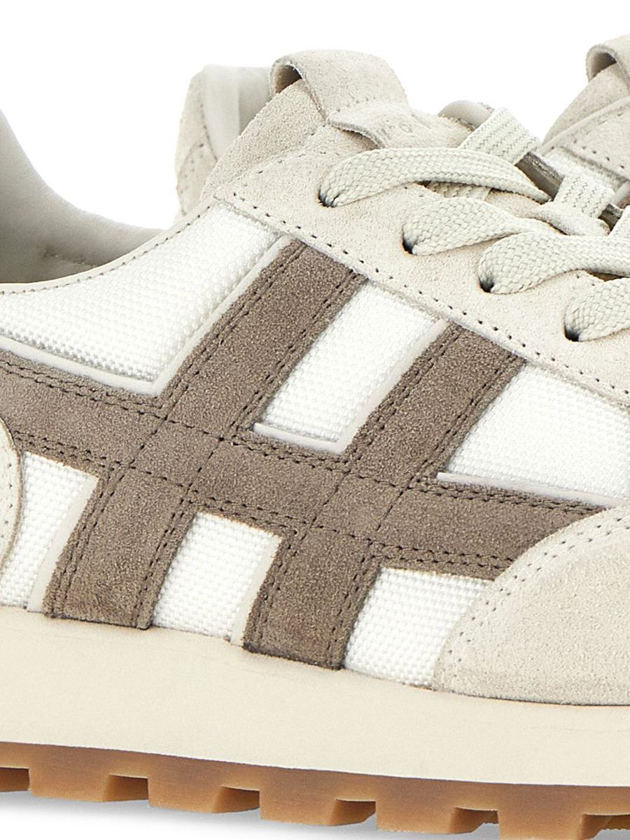 Hogan 86Er Suede And Mesh Sneakers Shoes