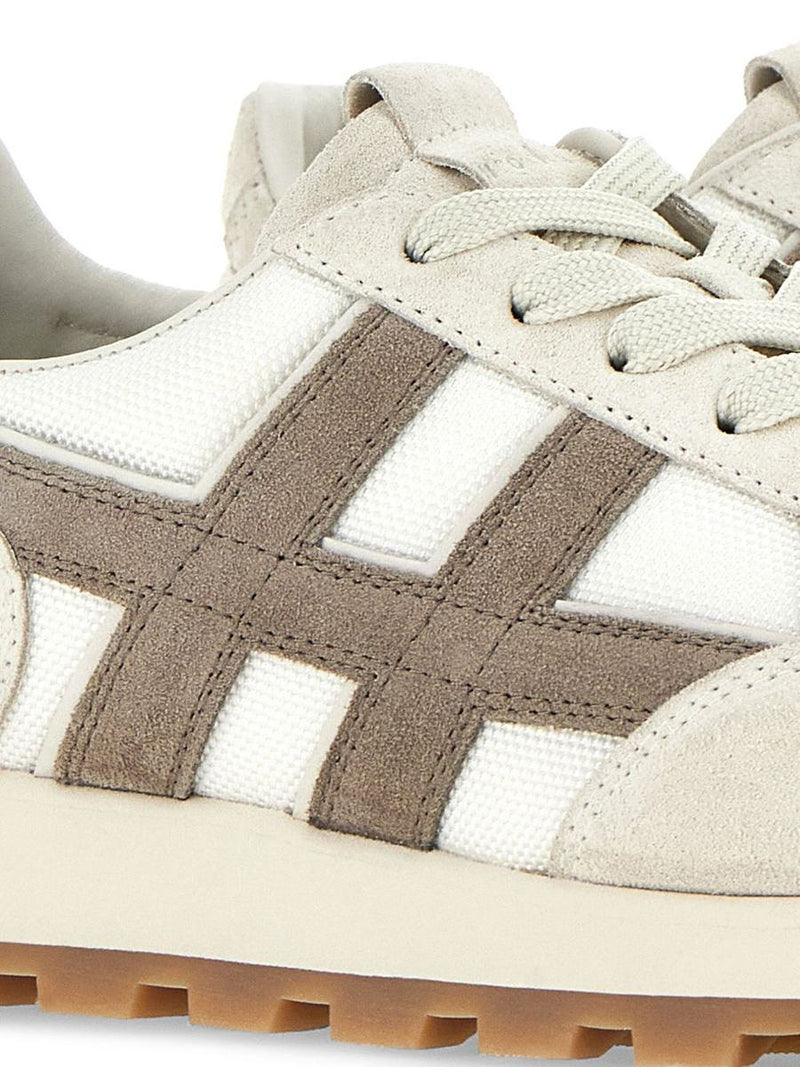 Hogan 86Er Suede And Mesh Sneakers Shoes