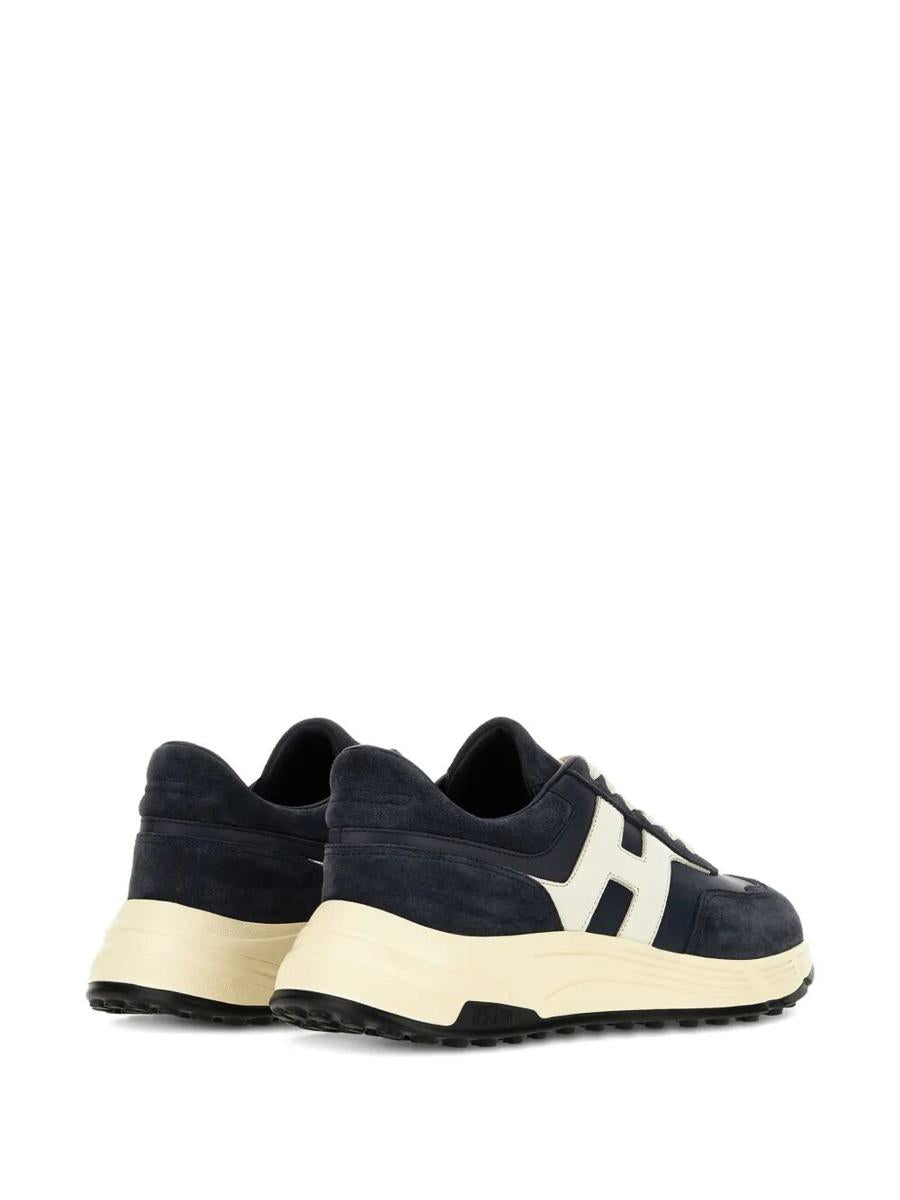 Hogan Hyperlight Suede And Nappa Leather Sneakers Shoes