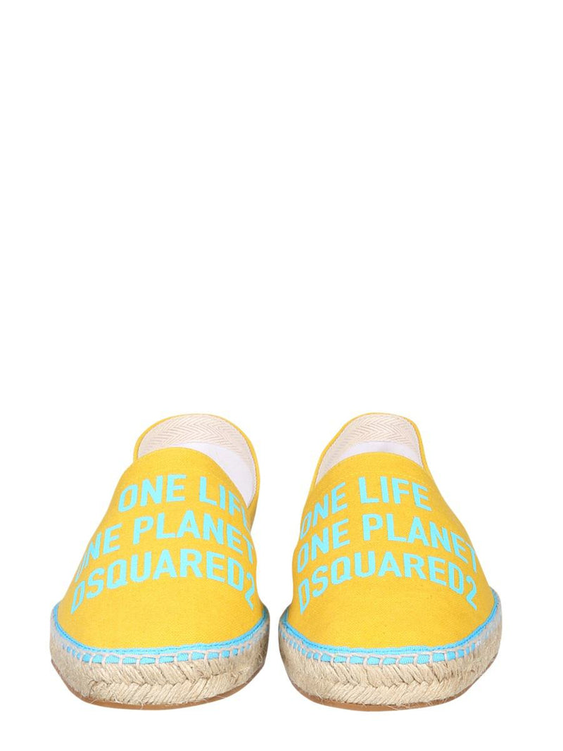 DSQUARED2 Organic Canvas Espadrille