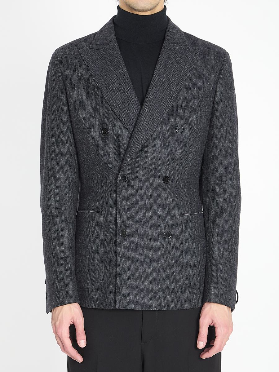 Grey Wool Jacket