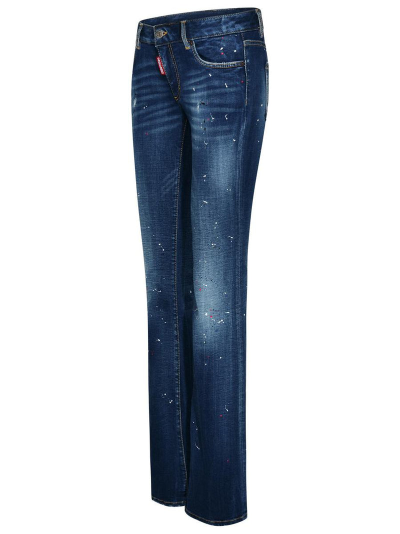 DSQUARED2 Blue Cotton Jeans