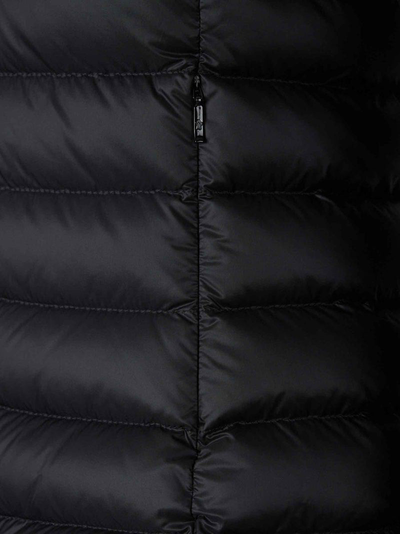 Moncler Quilted Zip-Up Cardigan
