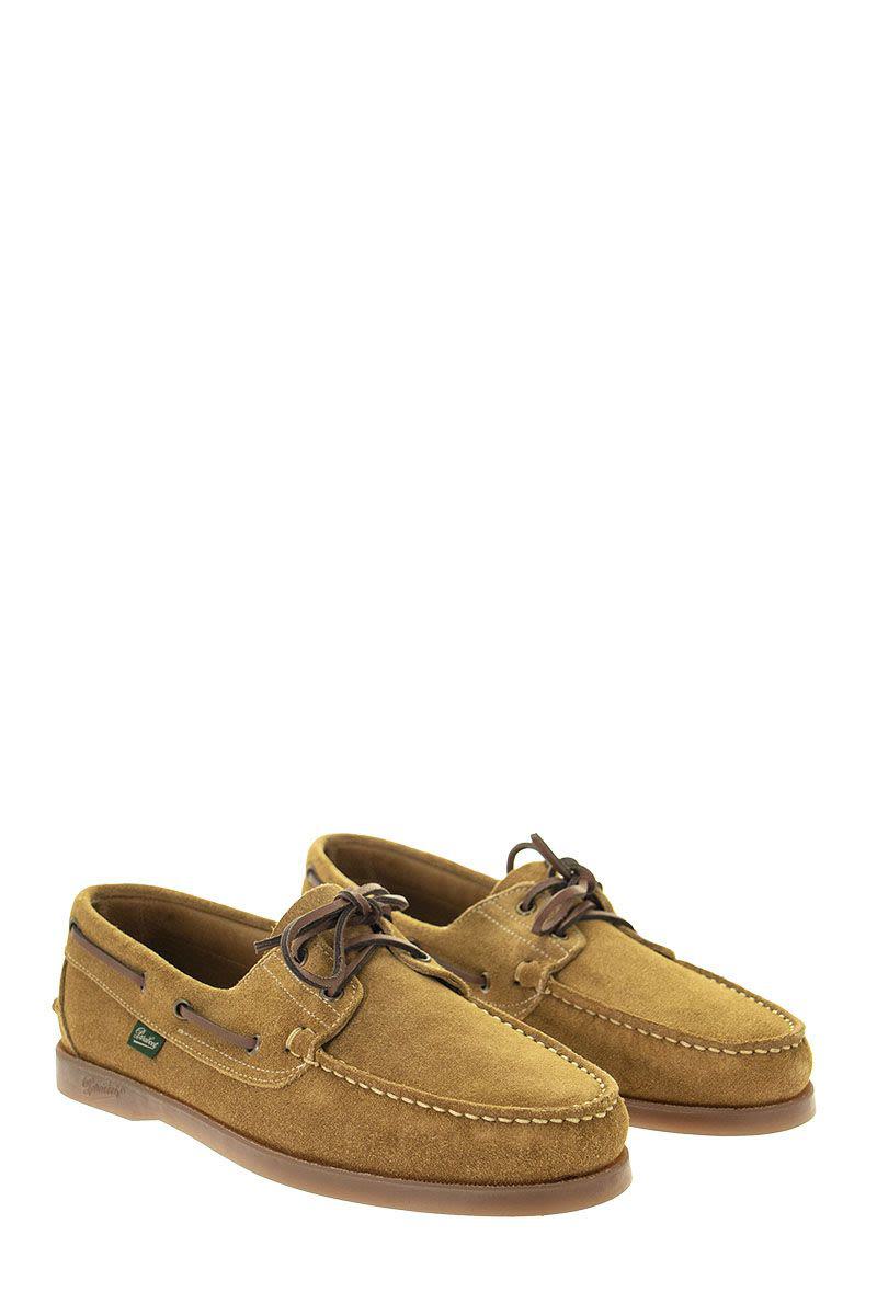 Paraboot Barth - Suede Boat Shoes