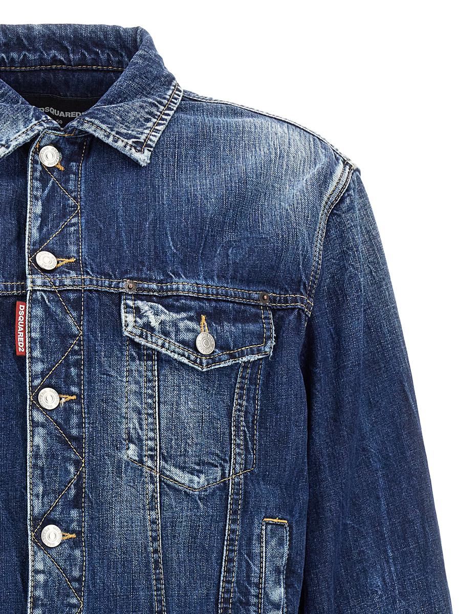 DSQUARED2 'Be Cool Be Nice Wash L.A.' Jacket