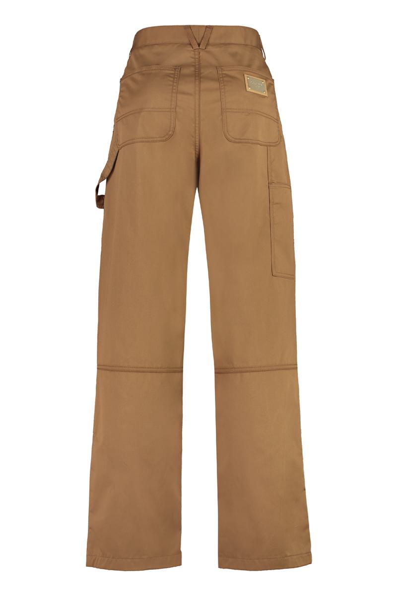 Dolce & Gabbana Stretch Cotton Trousers