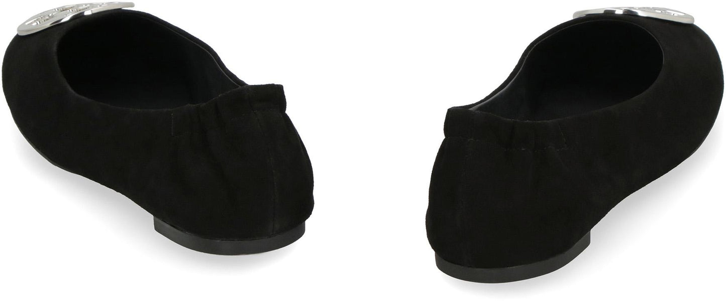 Tory Burch Claire Suede Ballet Flats