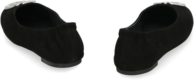 Tory Burch Claire Suede Ballet Flats