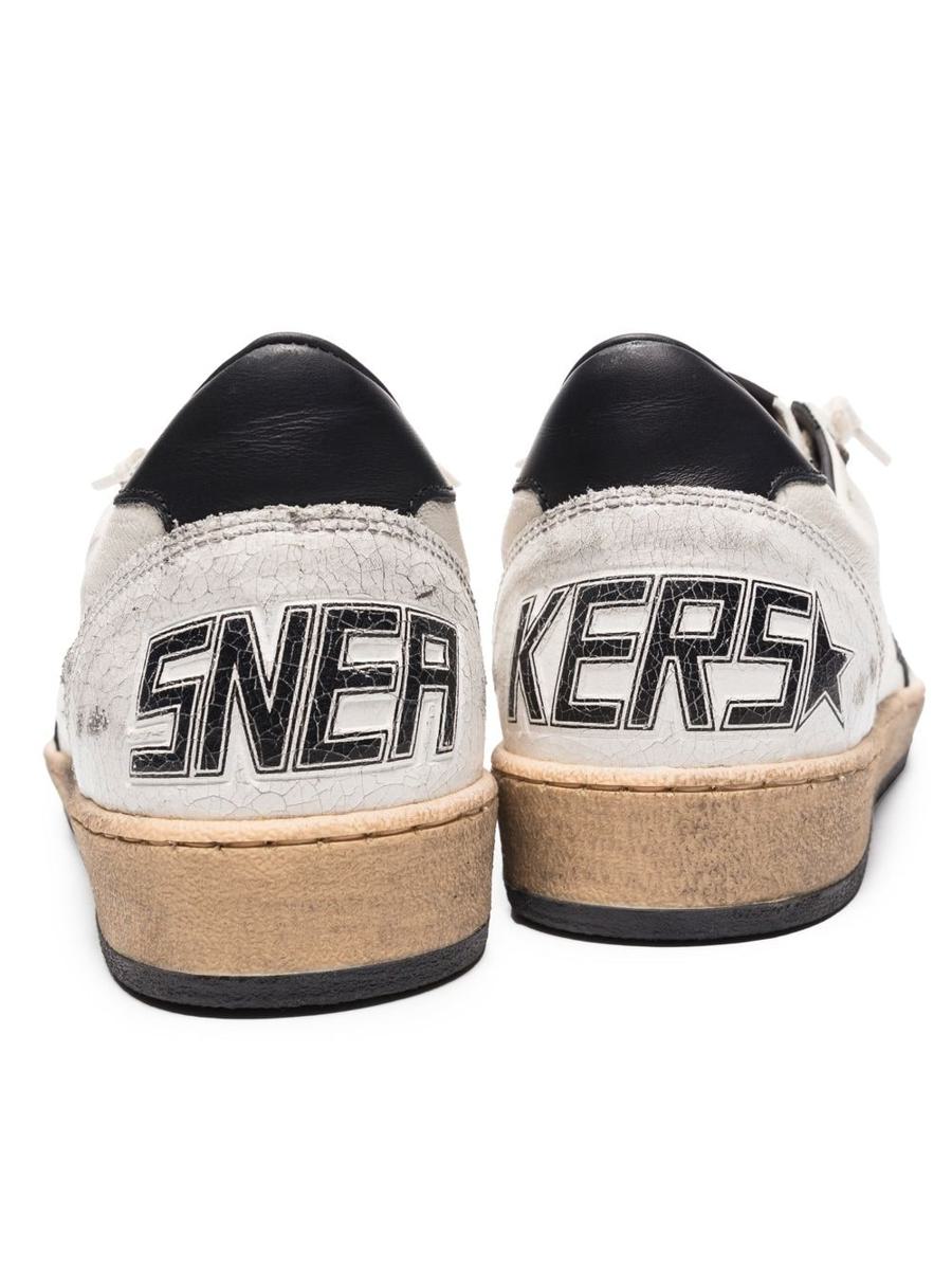Golden Goose Ball Star Leather Sneakers