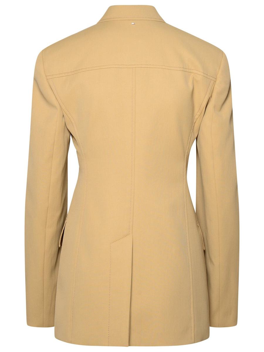Sportmax Beige Cotton Blend Blazer