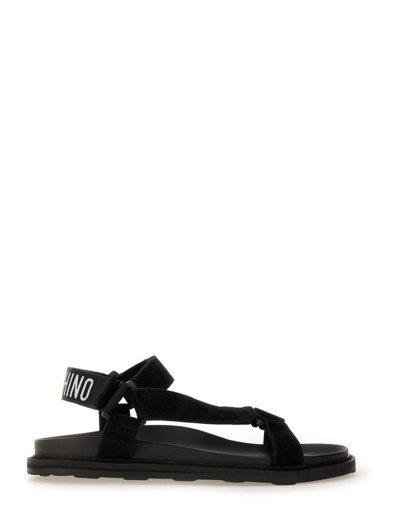 Moschino Sandal With Logo