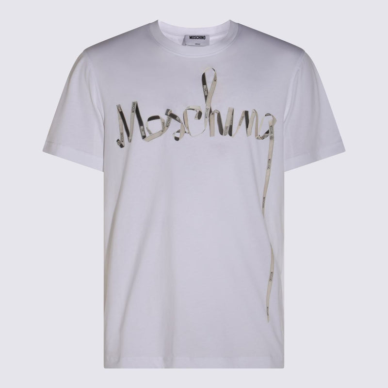 Moschino White Cotton T-Shirt