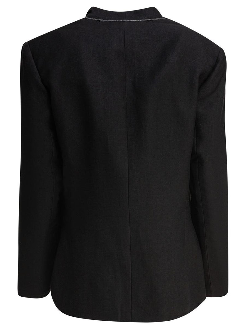 Brunello Cucinelli Blazer With Integrated Tank Top