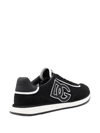 Dolce & Gabbana Dg Cushion Lace-Detailed Suede Sneakers Shoes