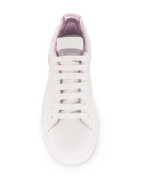 Dolce & Gabbana White Leather Sneakers