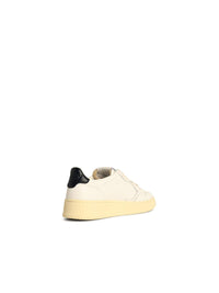 Autry 'Medalist' White Leather Sneakers