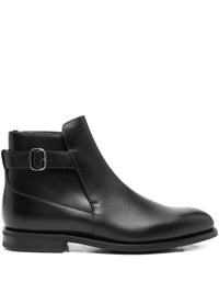 Church'S Buckle-Fastening Leather Ankle Boots Shoes