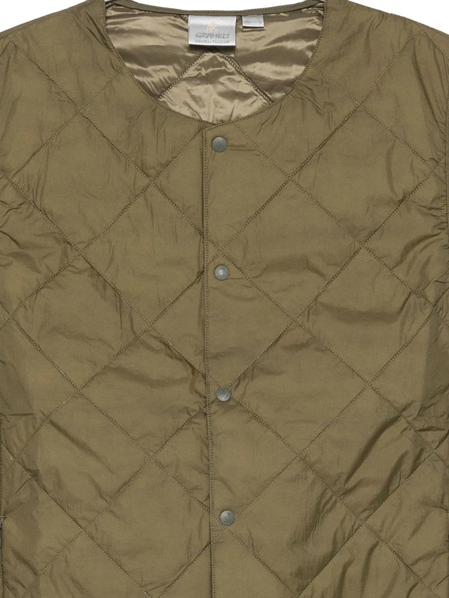 Gramicci Thermal Insulation Quilted Vest Clothing