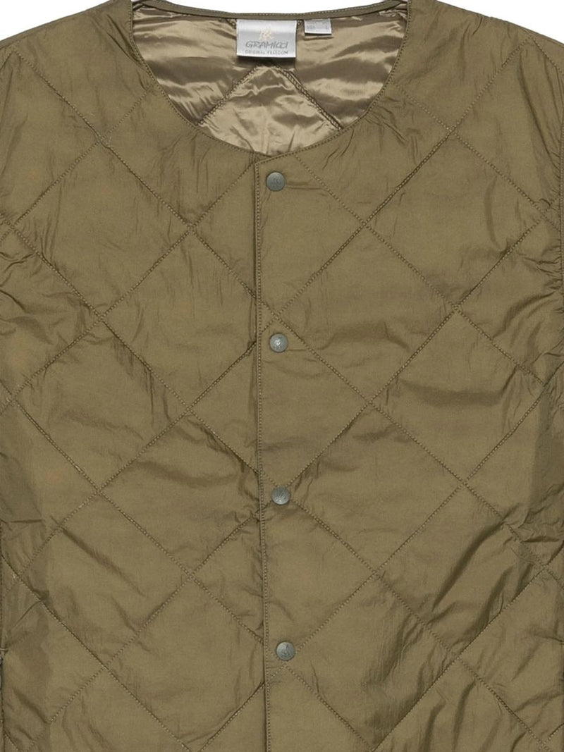 Gramicci Thermal Insulation Quilted Vest Clothing