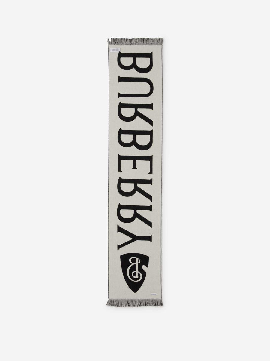 Burberry Wool Logo Scarf