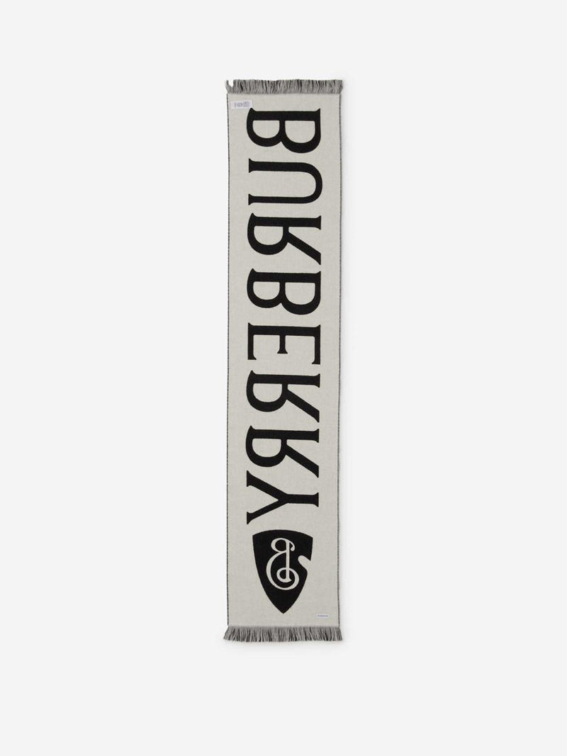 Burberry Wool Logo Scarf