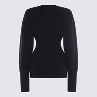 Rick Owens Black Wool Knitwear