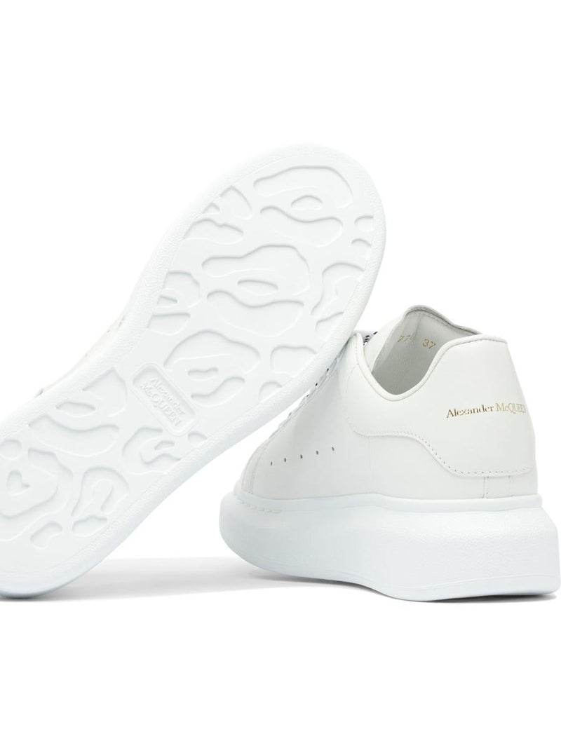 Alexander McQueen Leather Upper And Rubber Sole Sneaker