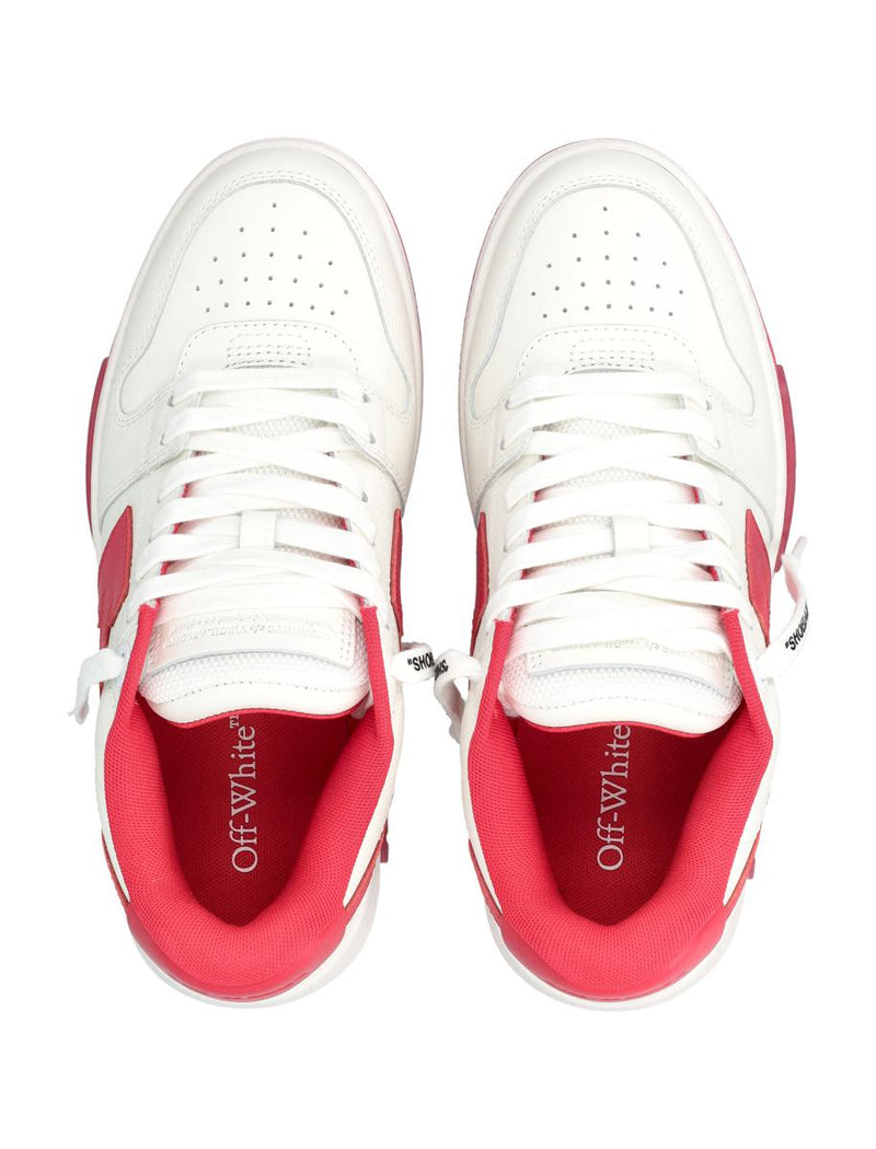 Off-White Out Of Office Women'S Calf Leather Sneakers