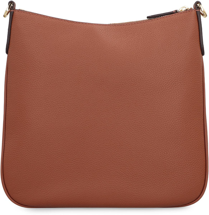 Ralph Lauren Large Cameryn Bag In Hammered Leather