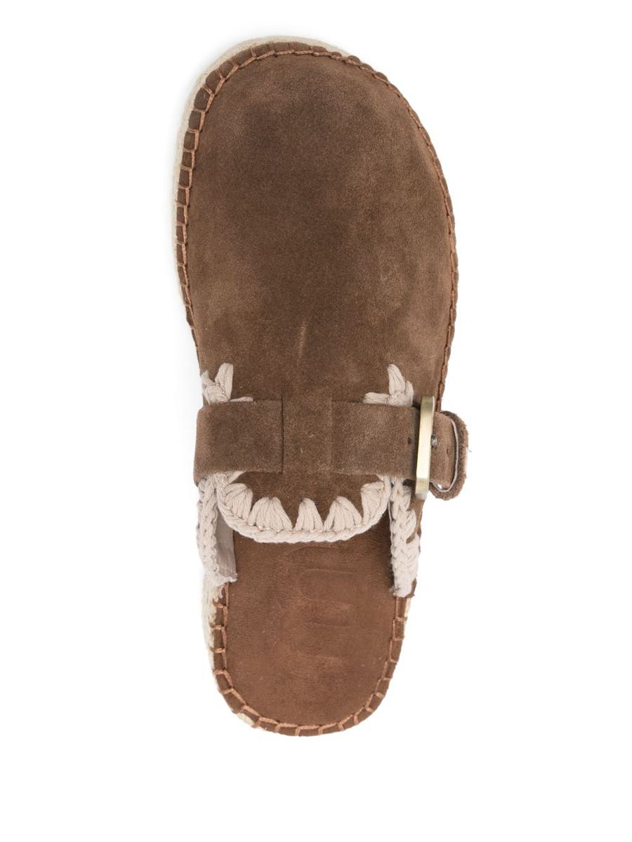 Mou Leather Slippers