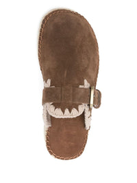 Mou Leather Slippers