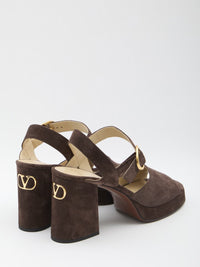 Suede Sandals