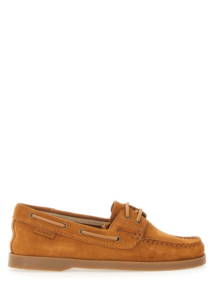 Manebí Leather Boat Moccasin