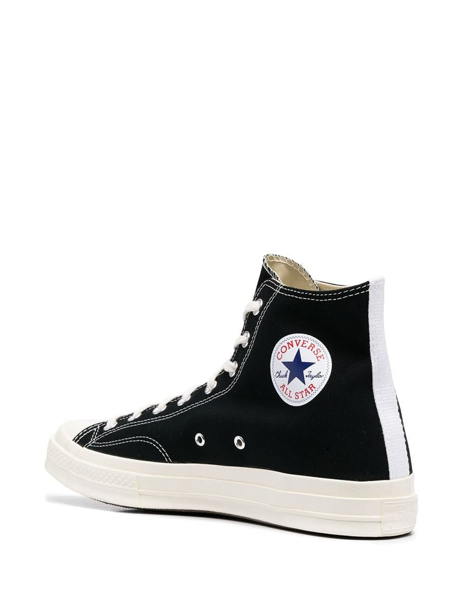 Converse X Comme Des Garçons Play Converse Half Heart High-Top Sneakers Shoes