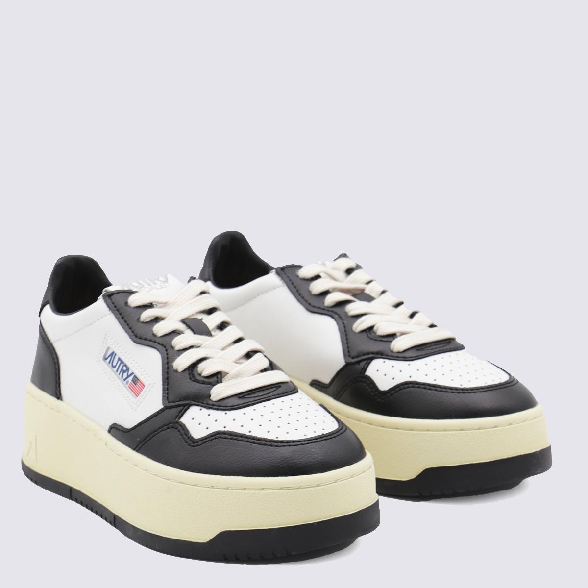 Autry White And Black Sneakers
