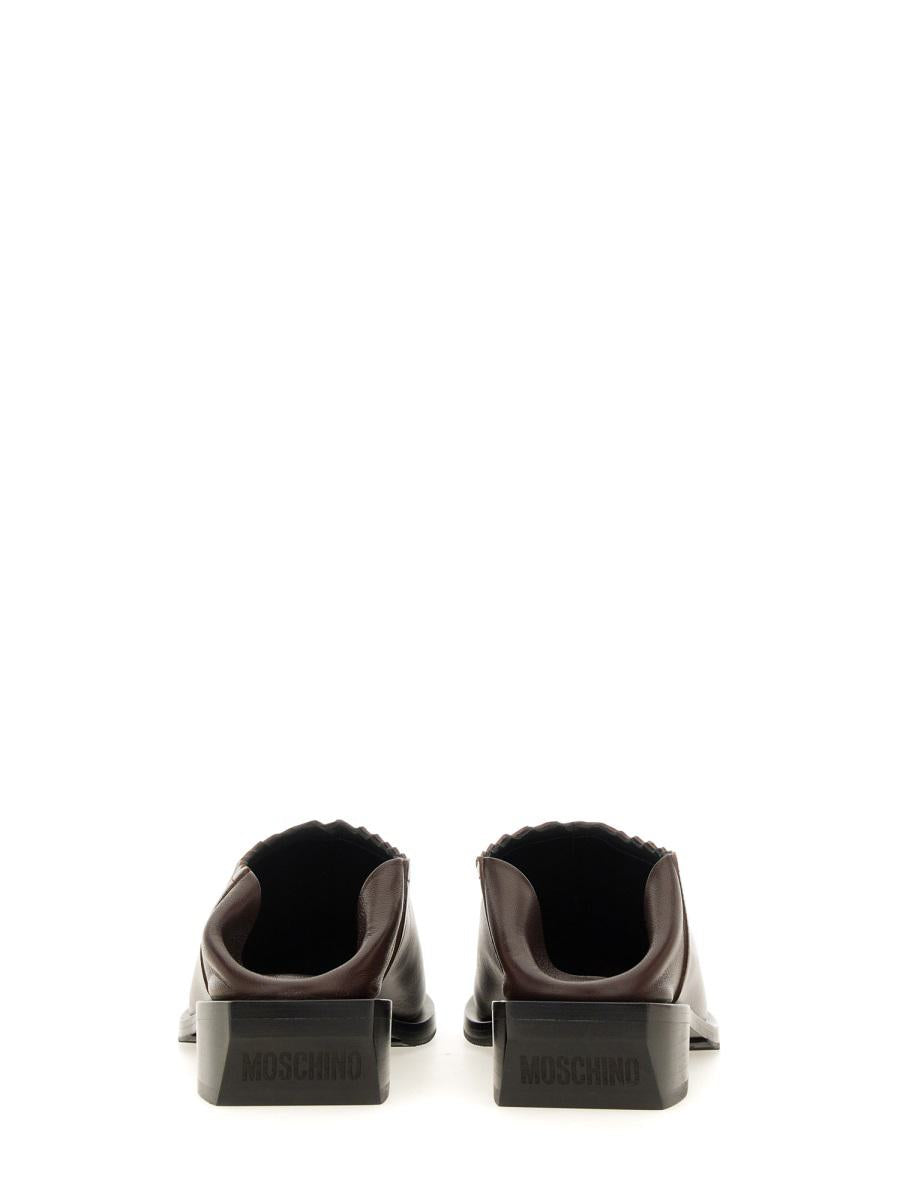 Moschino Shootie Cuban Heel