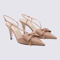 Valentino Garavani Pink Leather Pumps