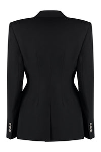 Versace Wool Single-Breasted Blazer