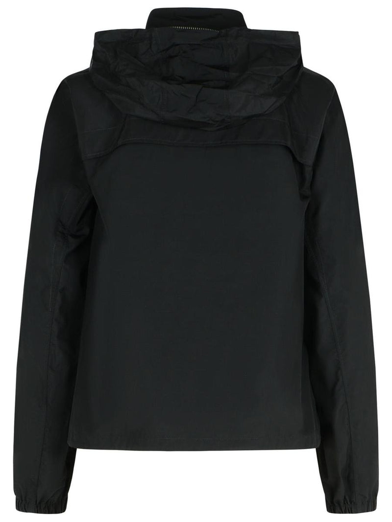 Burberry Black Cotton Blend Jacket