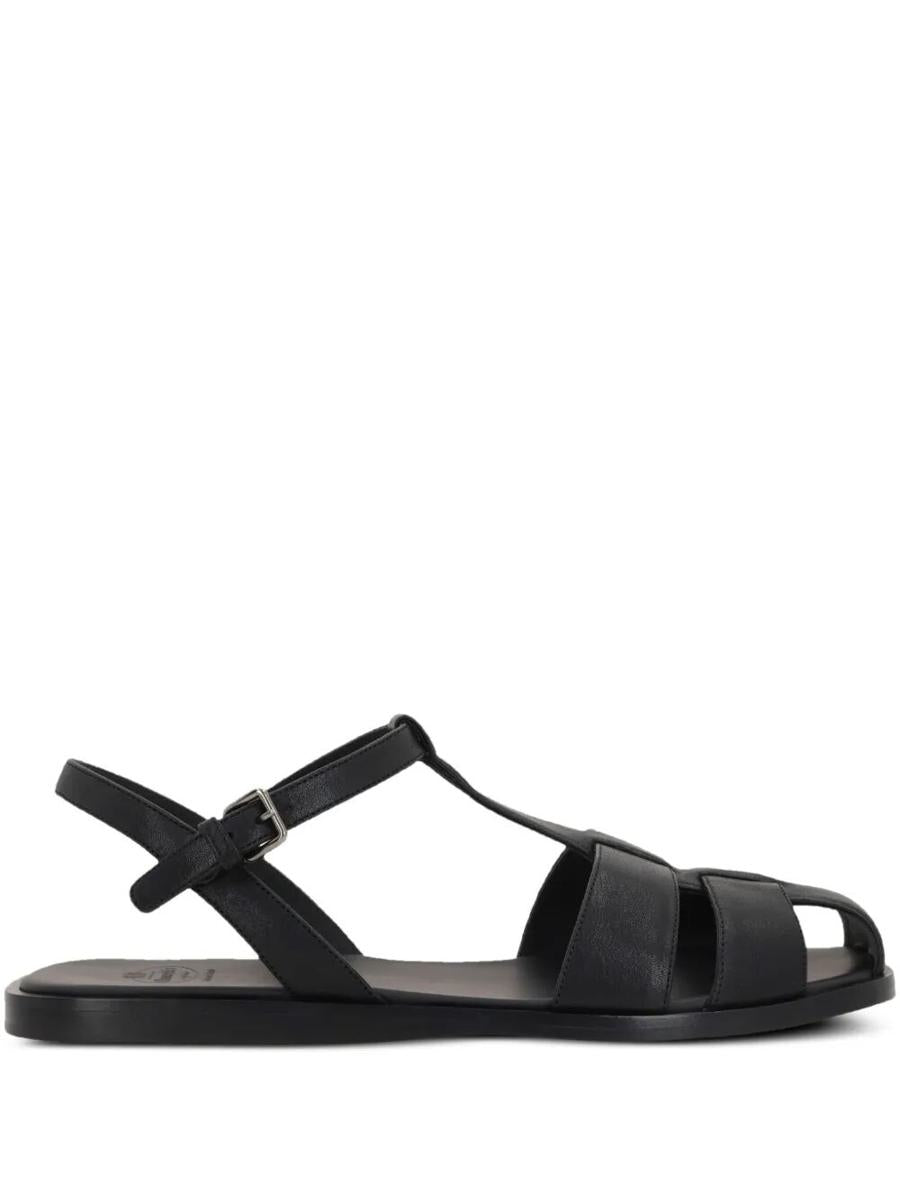 Church'S Odyssey Nappa Leather T-Strap Sandals Shoes