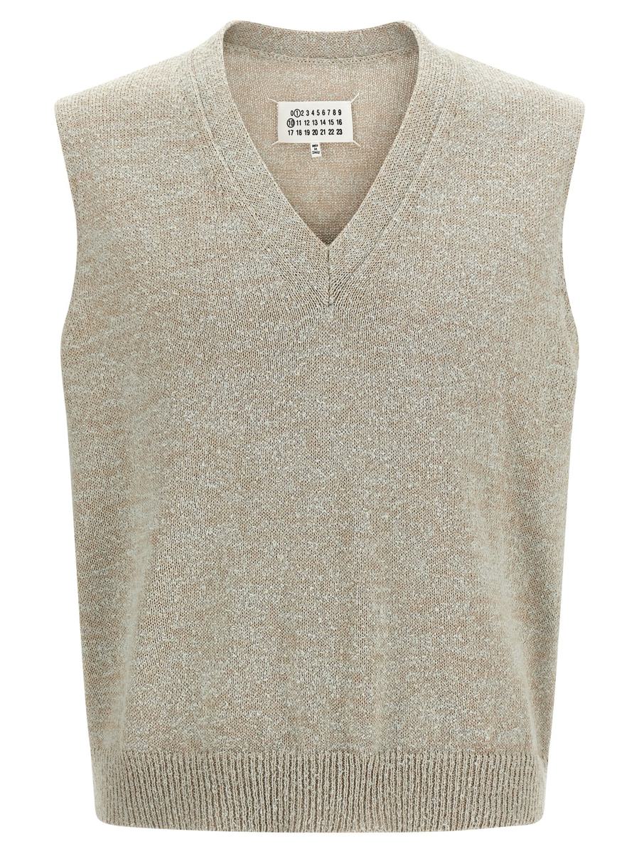 Maison Margiela Bouclé Knit Vest